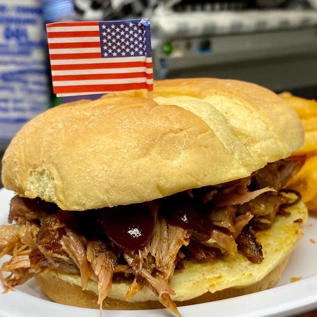 Rib Sandwich.